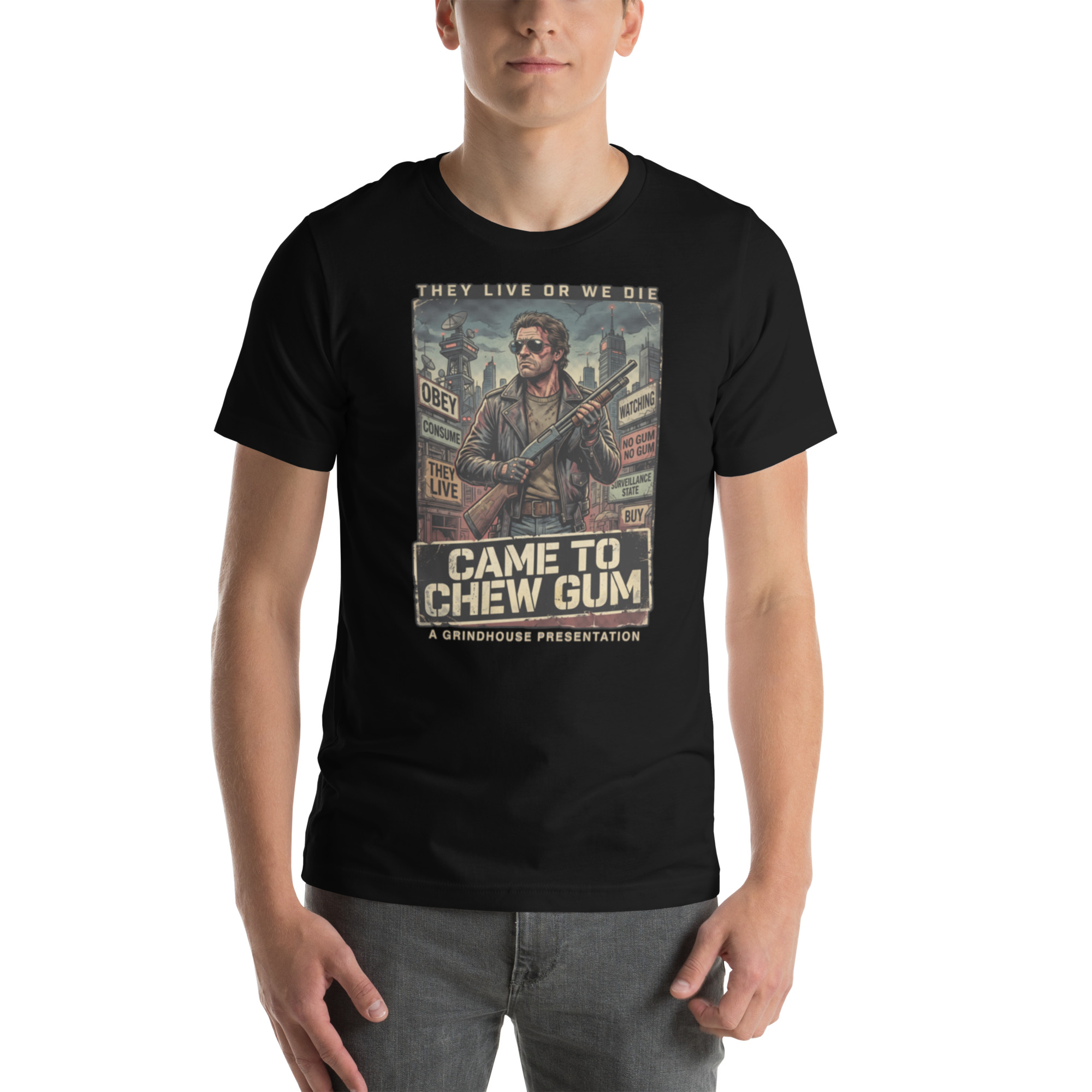 OBEY // Subliminal Dystopia Heavyweight Graphic Tee - Image 7