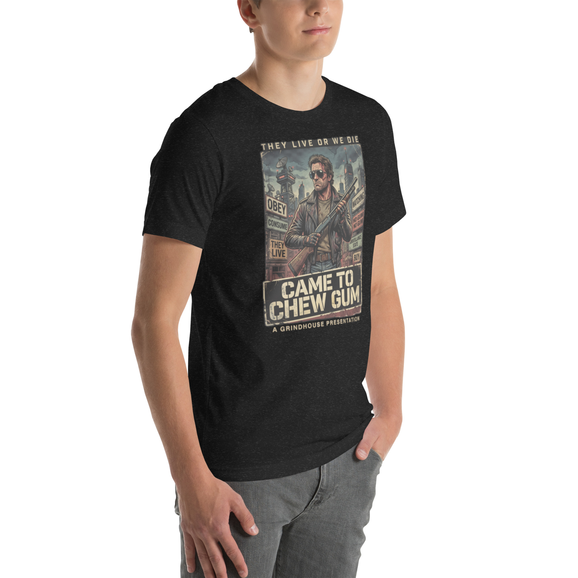 OBEY // Subliminal Dystopia Heavyweight Graphic Tee - Image 6
