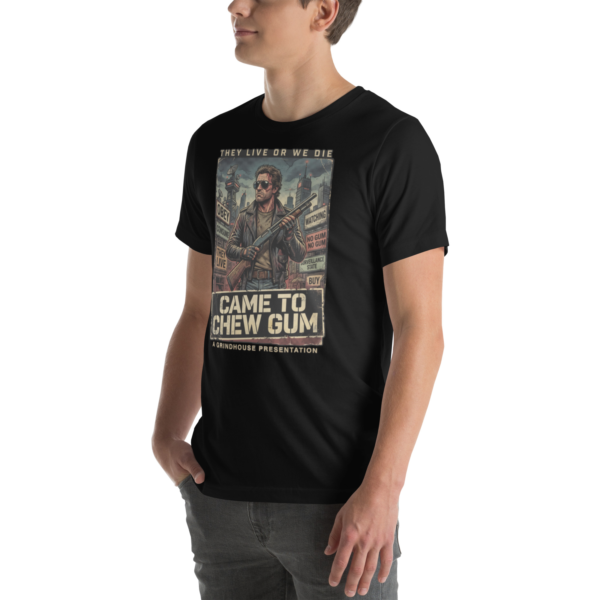 OBEY // Subliminal Dystopia Heavyweight Graphic Tee - Image 10
