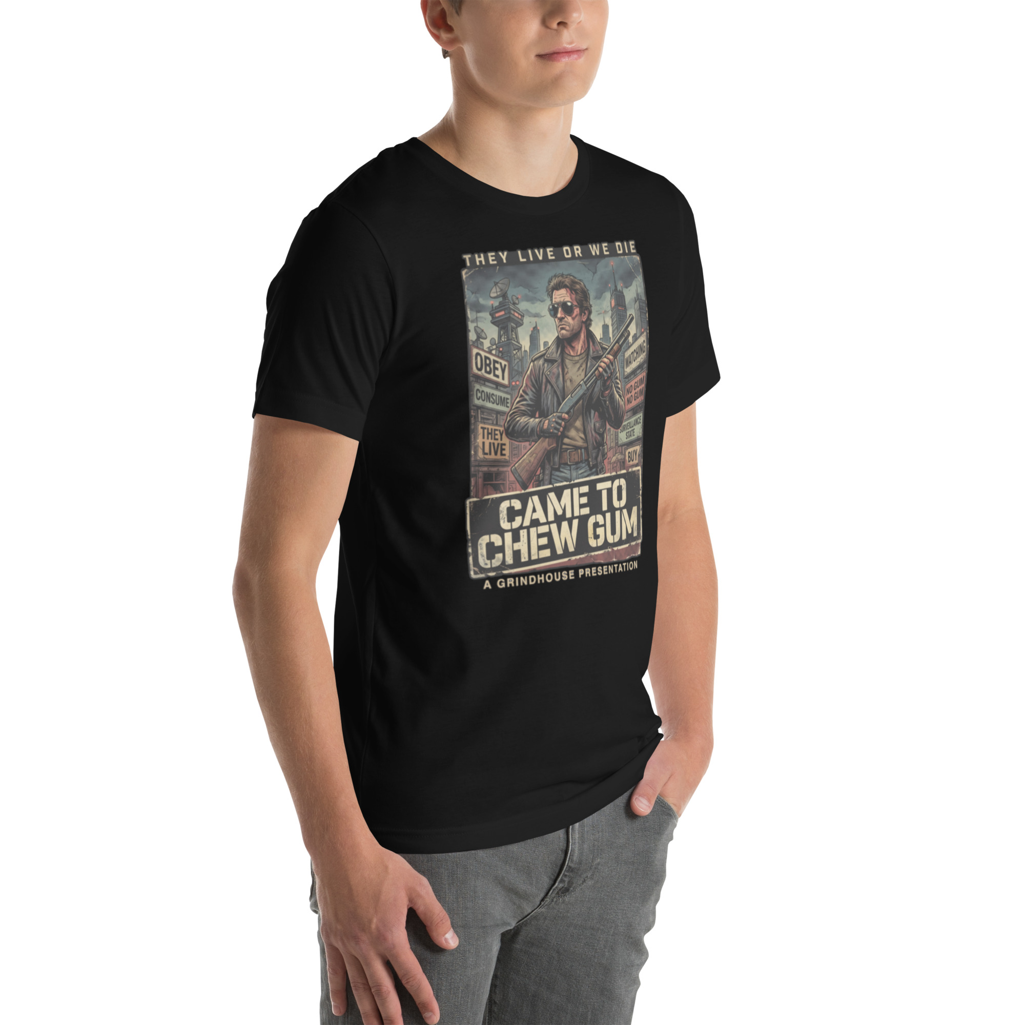 OBEY // Subliminal Dystopia Heavyweight Graphic Tee - Image 12