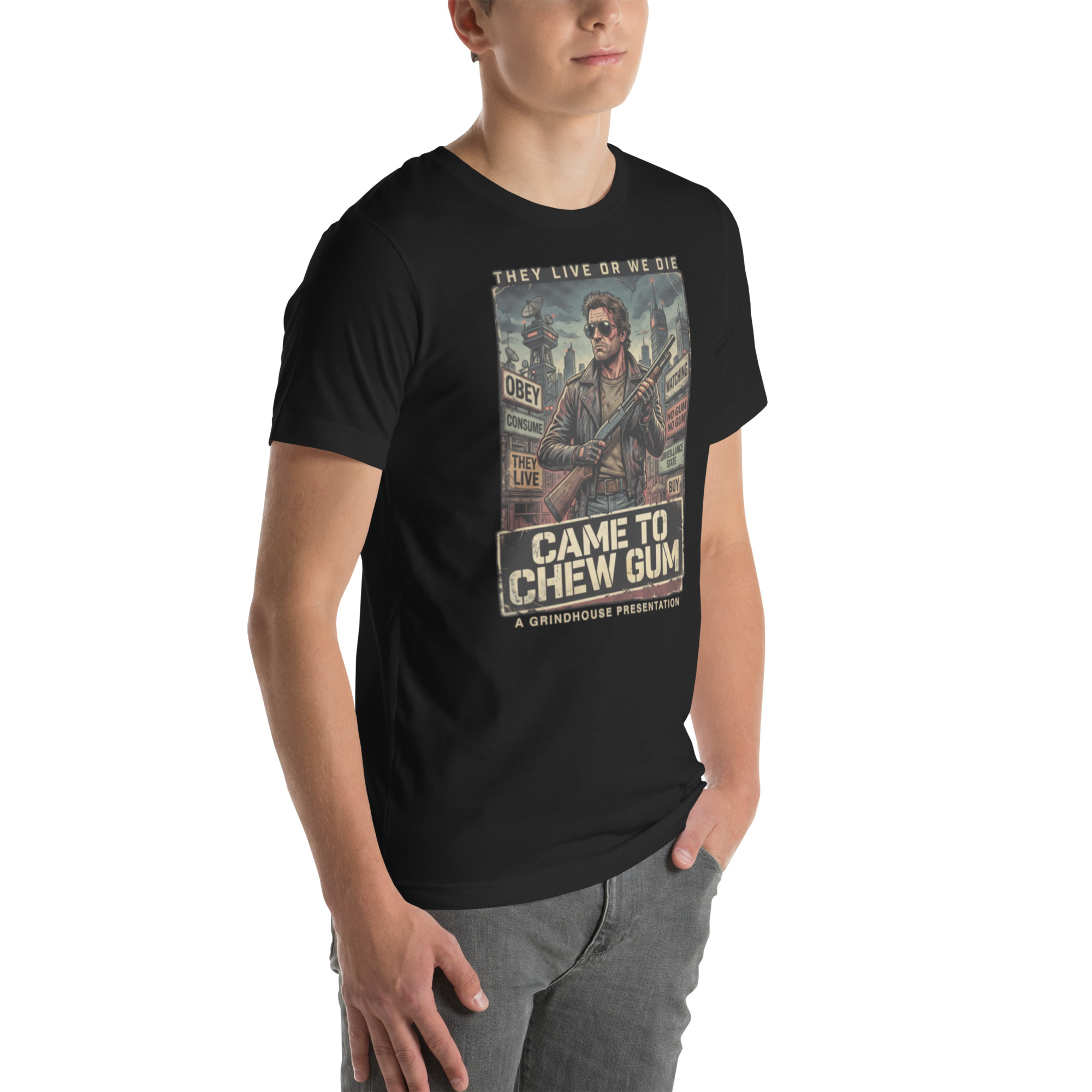 OBEY // Subliminal Dystopia Heavyweight Graphic Tee - Image 16